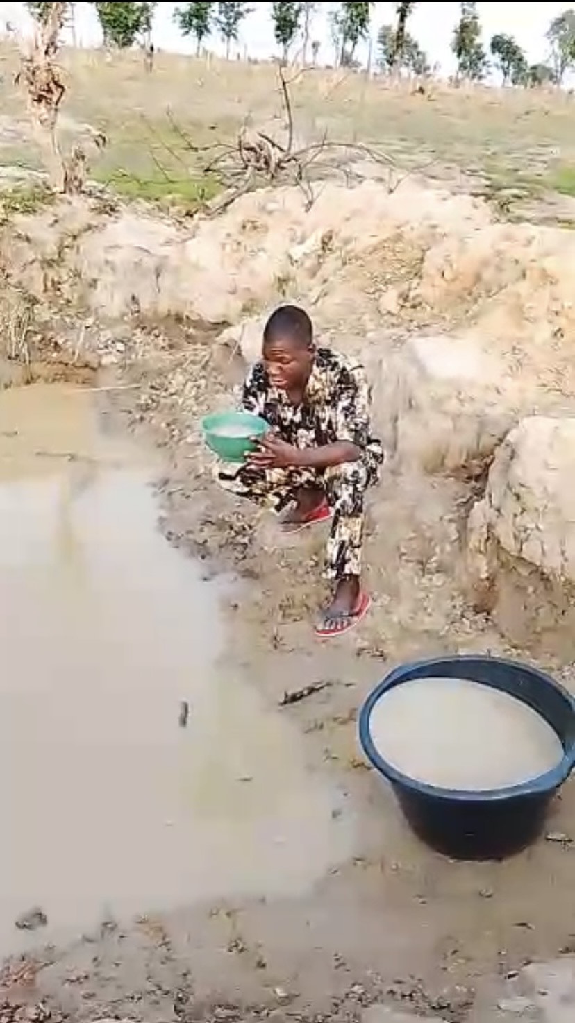 Community water collection activity